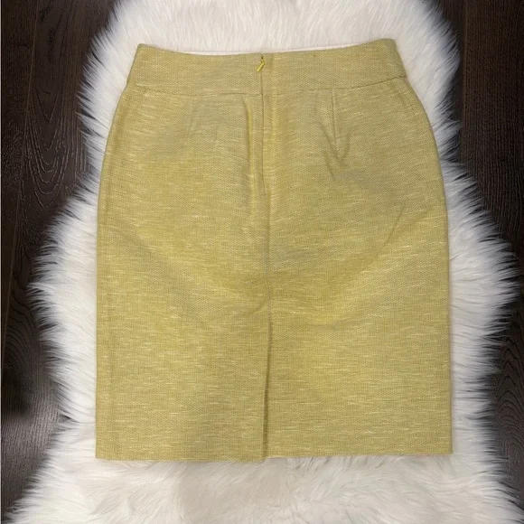Banana Republic Lemon Yellow Pencil Skirt - Picture 6 of 8